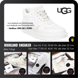 Nhiều mẫu lựa chọn Giày Sneaker UGG chính hãng từ Mỹ - Với kiểu dáng thời