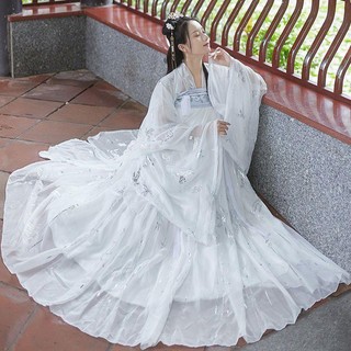 Luanqiu Bộ Hán Phục Hóa Trang Thần Tiên Dáng Dài Cổ Điển Chính Hãng Cho Nữ