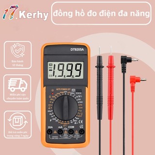 Đồng hồ đo điện tử vạn năng 9205A, đồng hồ đo điện đa năng, đo điện áp,.. hiển thị số, đồng hồ đo có kèm pin theo