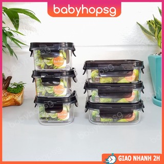 Hộp bảo quản thực phẩm locknlock bisfree modular lbf401 lbf402 lbf450 - babyhopsg
