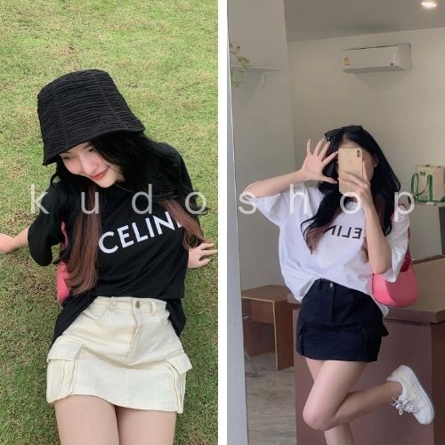 Áo thun tay lỡ CELI nam nữ unisex, Áo phông dáng rộng chất cotton khô style năng động KUDOSHOP