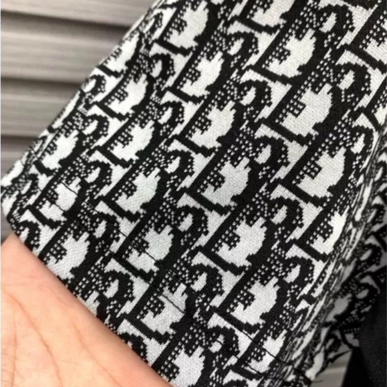 Áo Thun Phối Vai Đì Ô Form Rộng💕Áo Phông Dành Cho Nam Nữ Chất Cotton Dày Dặn Hàng Chuẩn Unisex