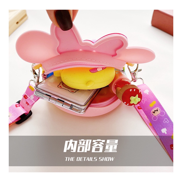 Túi Pop It Cho Bé Gái Giá Rẻ Đeo Chéo Giảm Căng Thẳng Bóp Bong Bóng Hình Chuột Micky Nhiều Màu Dễ Thương - BỐ KHỦNG LONG