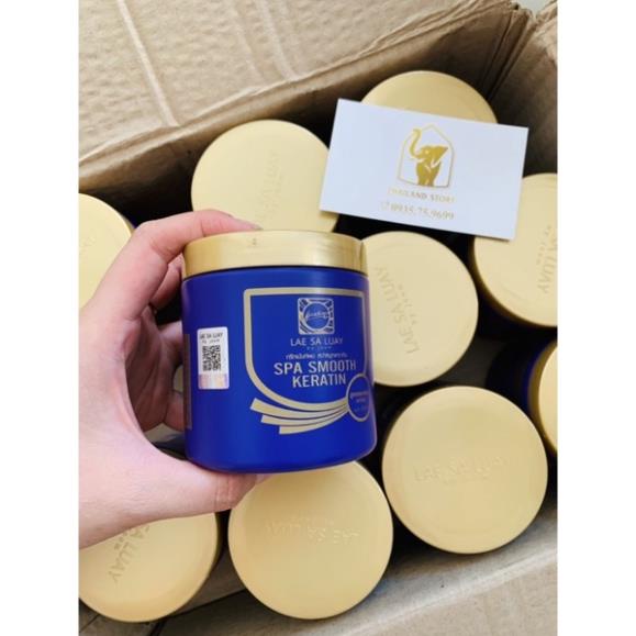 Kem Ủ tóc lụa Keratin Lae Sa Luay 250ml Thái Lan, Giúp tóc suôn mượt , tự nhiên