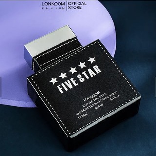 Nước hoa nam lonkoom five star 100ml - hàng chính hãng