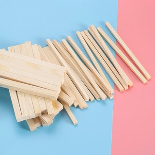 10 THANH GỖ  VUÔNG  1CM DÀI 80 CM LÀM MÔ HÌNH ĐỒ CHƠI THỦ CÔNG TRANG TRÍ