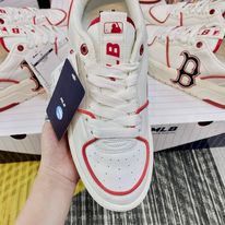 Giày thể thao sneaker MLB Chunky B rex nâu, Giày thể thao MLB Chunky B mẫu mới 2023 Bản Đặc Biệt Full Box