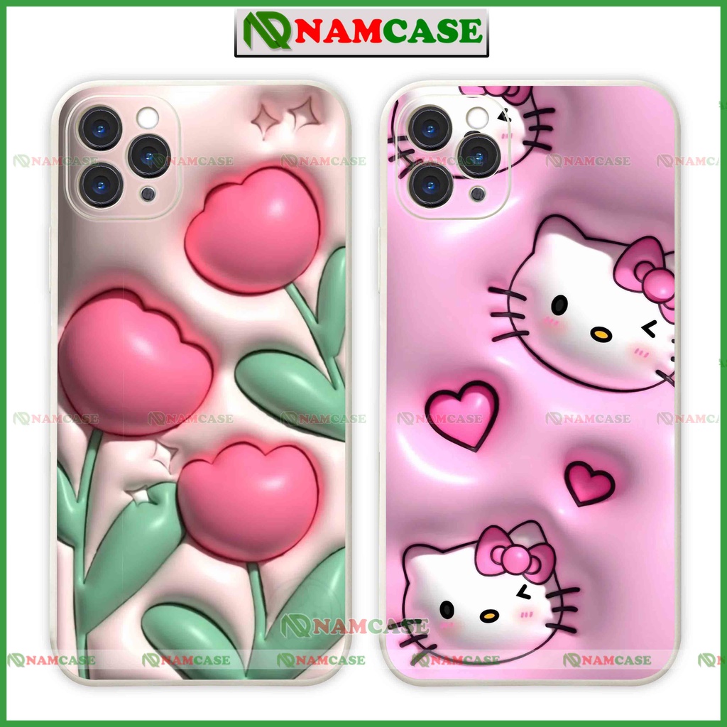 Ốp lưng iphone cặp đôi hoạt hình 3D độc lạ ngộ nghĩnh dễ thương đẹp cho ip 6/6s/7/8/X/XS/11/12/13/14 Pro Plus Max