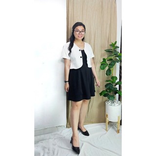 Bigsize công sở - Áo Lửng Trắng Sọc