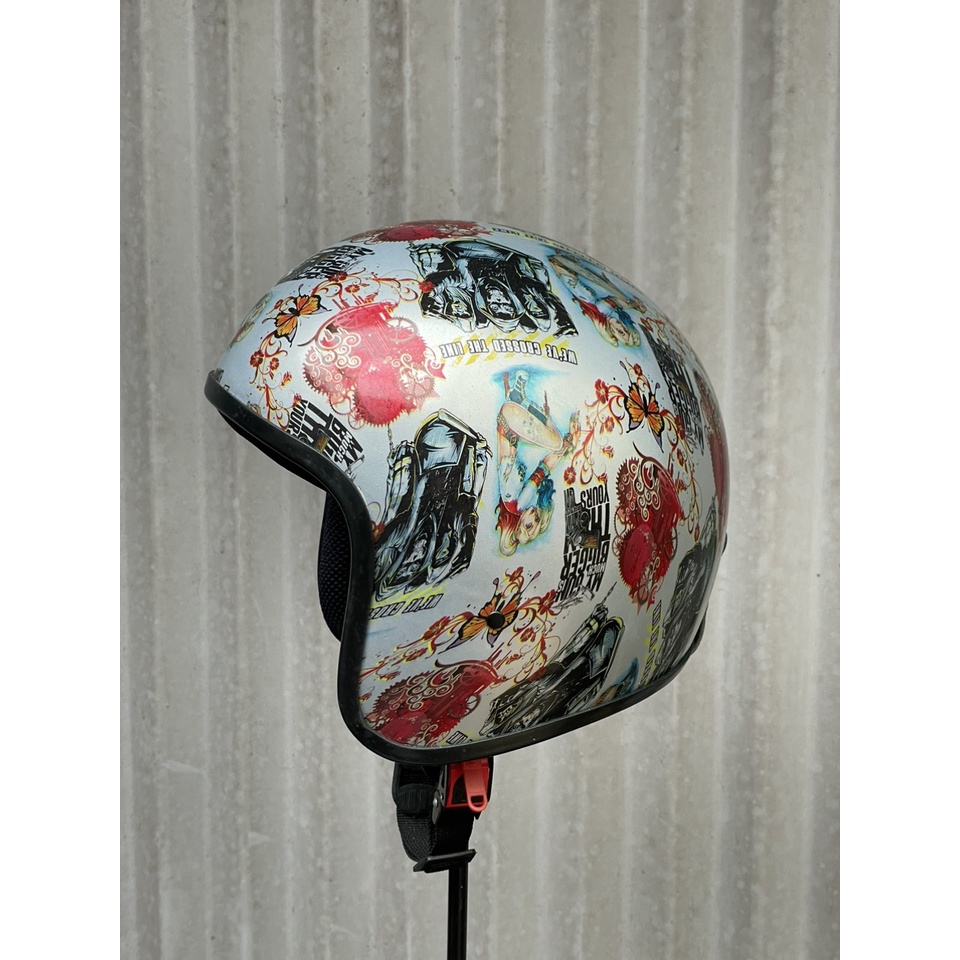 Mũ bảo hiểm 3/4 sale hàng công ty