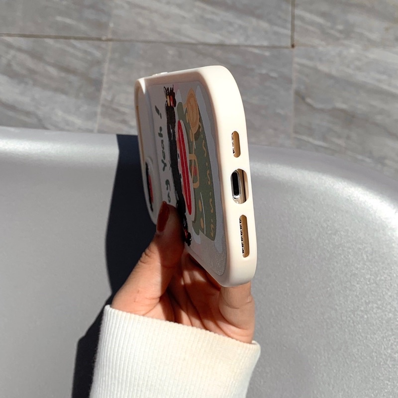 Ốp Lưng Da Bảo Vệ Camera - Có Nắp Trượt Mẫu Baby Girl