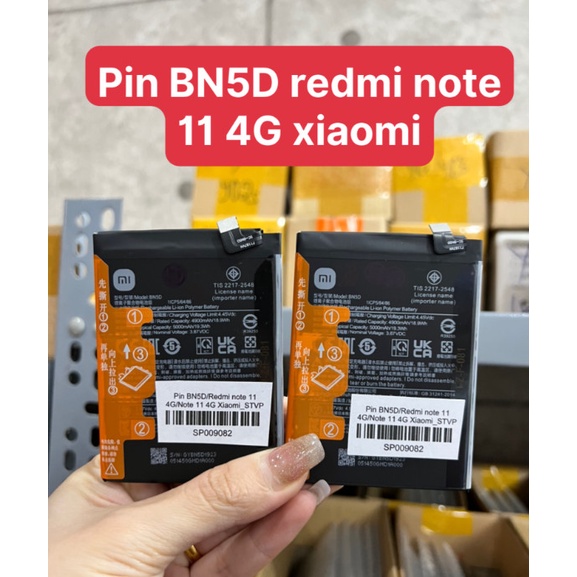 Pin BN5D Redmi note 11 4G