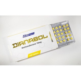 Dianabol 10mg - meditech hộp 100 viên