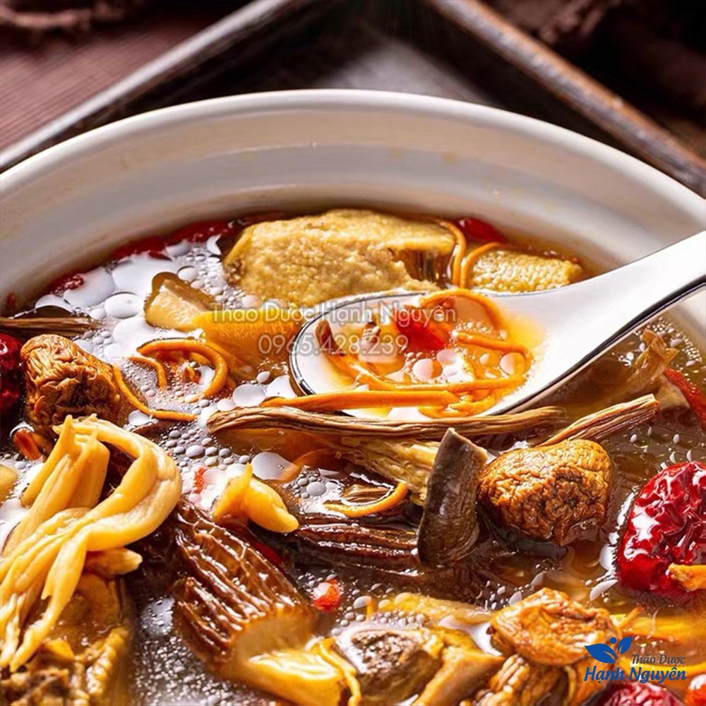 Gói Lẩu nấm quý 150g (set hầm siêu nấm, thơm ngon, bổ dưỡng) - Thảo Dược Hạnh Nguyên