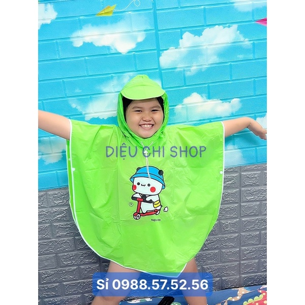 Áo Mưa Cánh Bướm Trẻ Em Từ 4-11 Tuổi