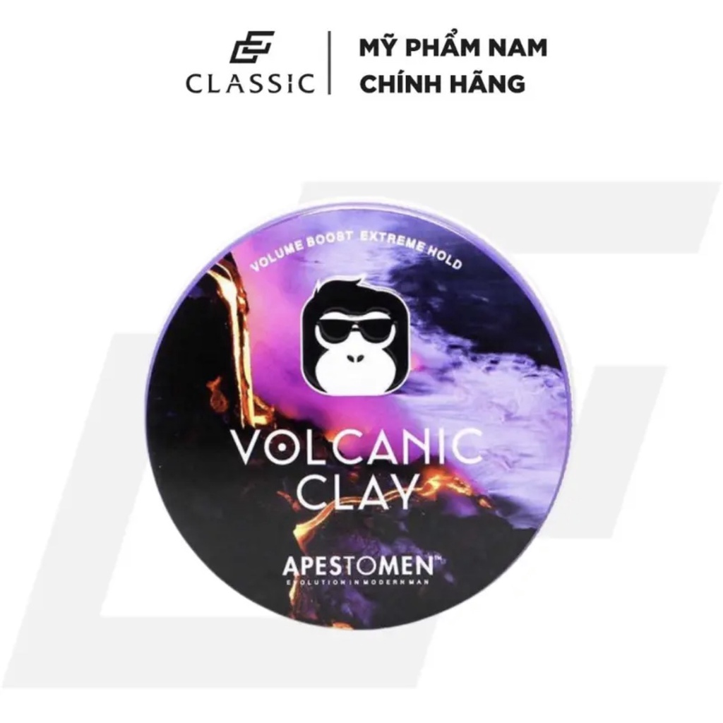 Sáp vuốt tóc nam Volcanic Clay V5 chính hãng , chăm sóc tóc , giữ nếp tóc