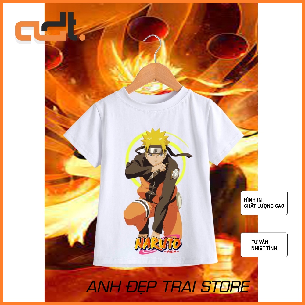 HOT🔥Áo thun naruto bé trai nhân vật Anime mẫu mới cực chât cực chất giá siêu rẻ