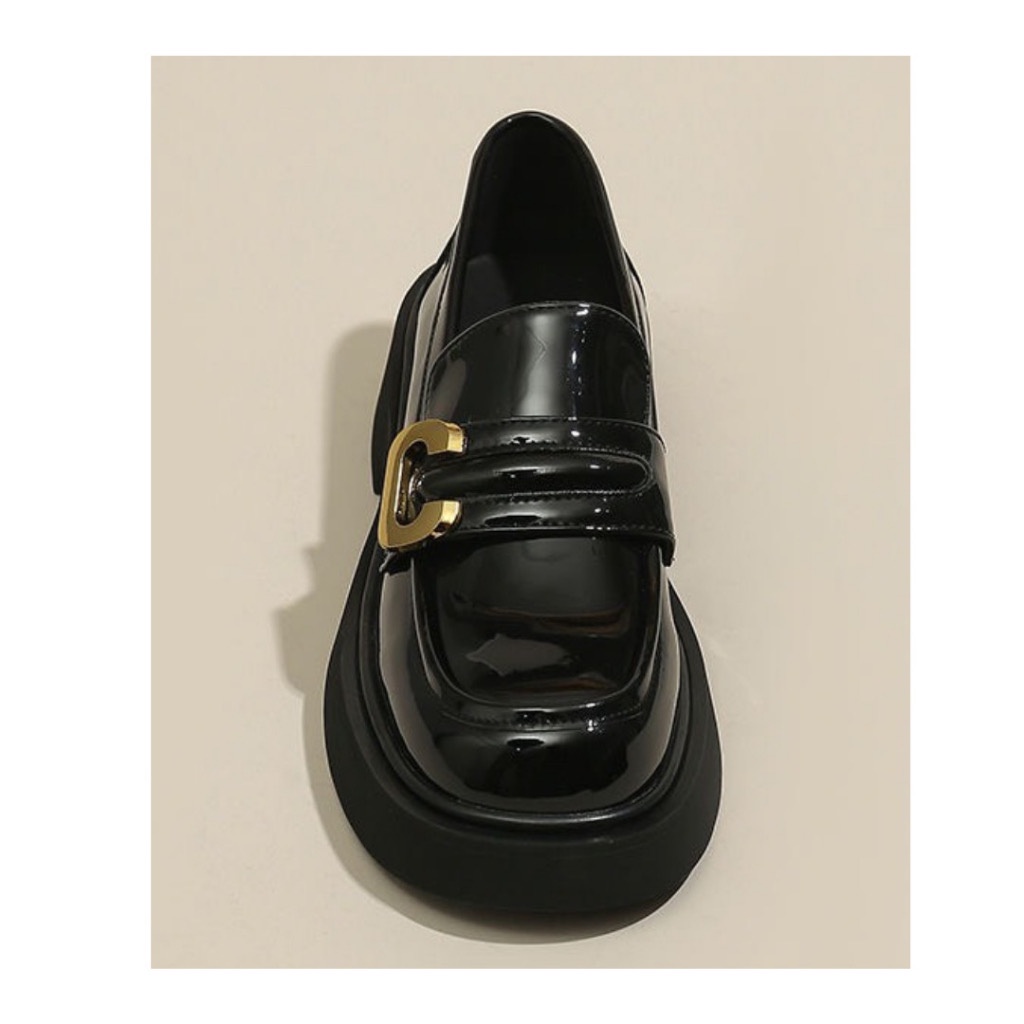 Plat Form Shoes - Giày cổ thấp đế cao 4cm dành cho nữ - Giày oxford cổ thấp đế 4cm - latlatclothin