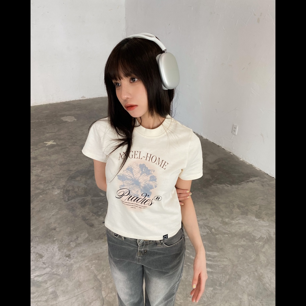 Áo Thun Babytee PRADIES Single Hibicus