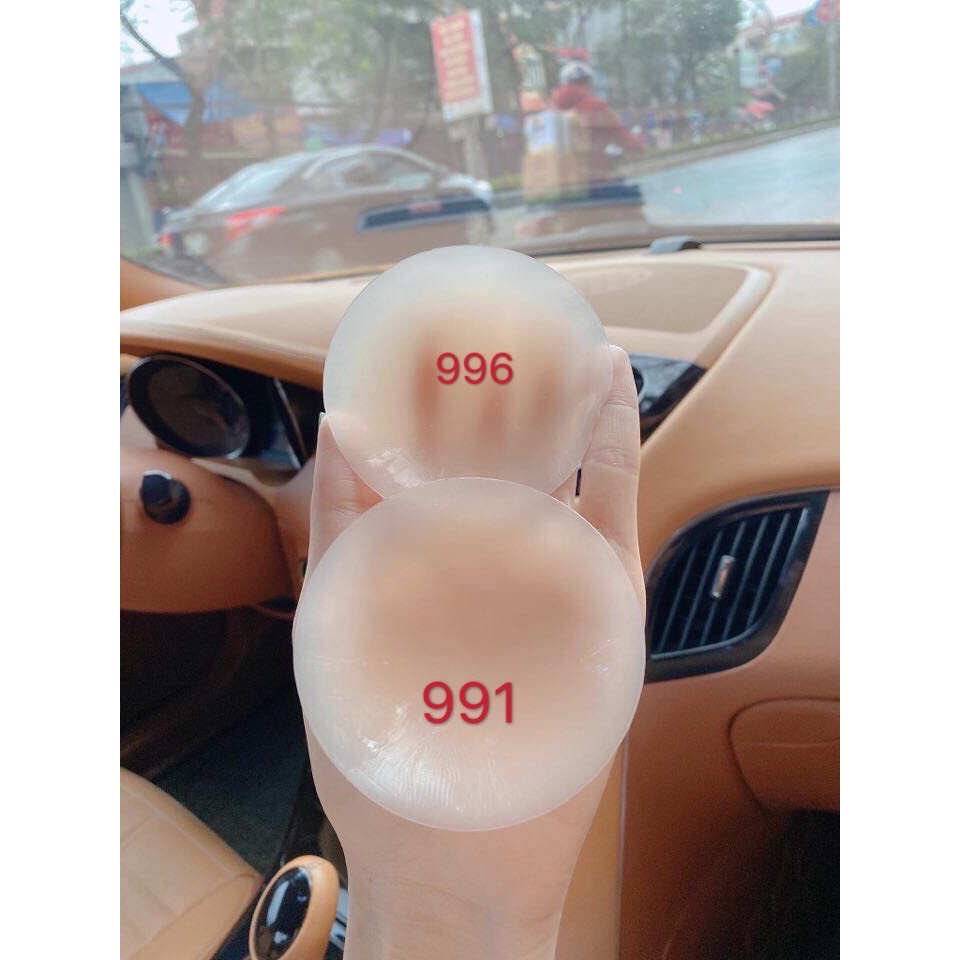 2 Miếng Dán Nhũ Hoa Silicon Tàng Hình Siêu Dính Hót