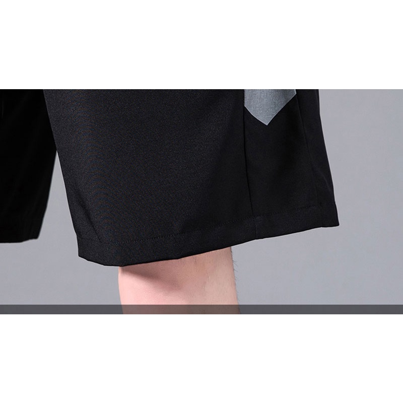 Quần Short Thể Thao Vải Mỏng Nhanh Khô In Họa Tiết Kiểu Hàn Quốc Thời Trang Mùa Hè Cho Nam