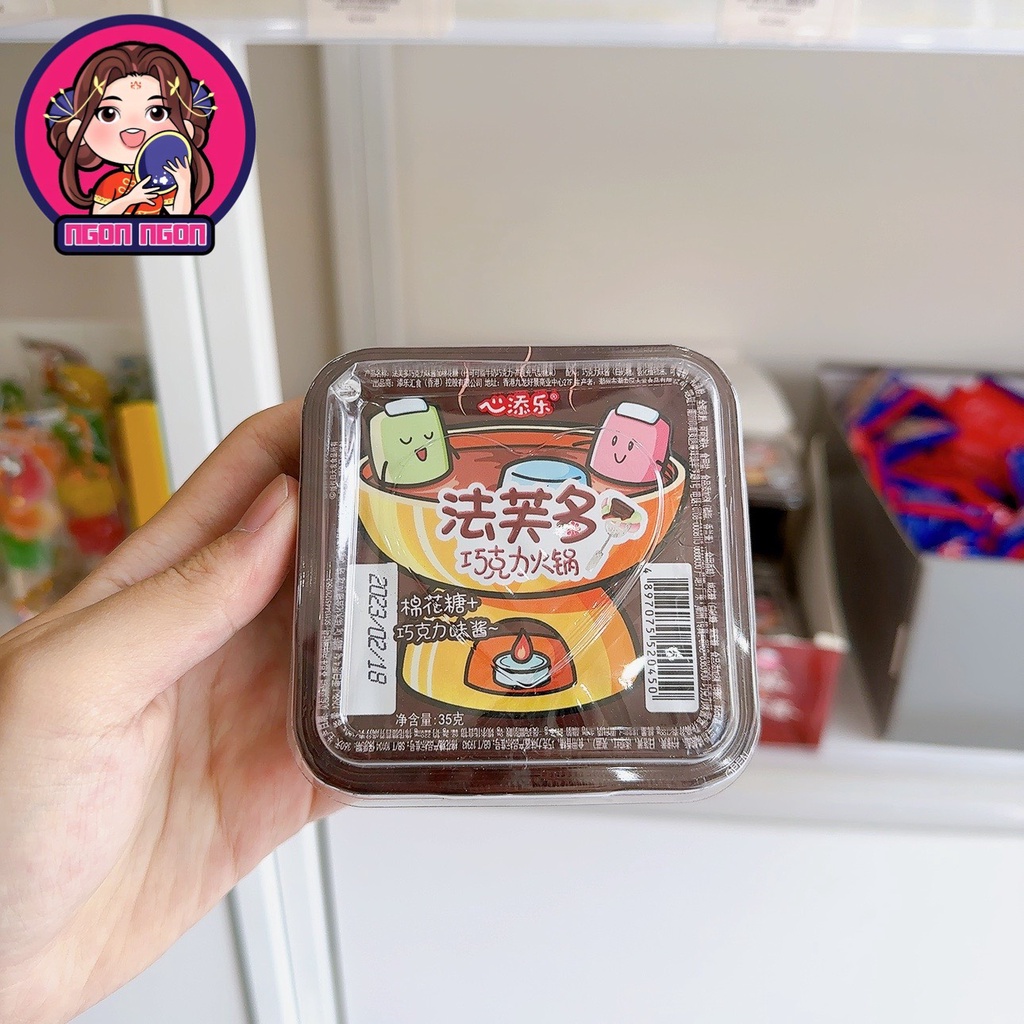 LẨU SOCOLA KẸO MARSHMALLOW