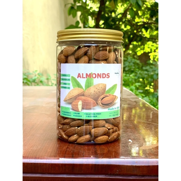 1kg hạt hạnh nhân rang chín nguyên vị