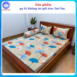 Ga trải giường lẻ thun lạnh hàn quốc -không áo gối
