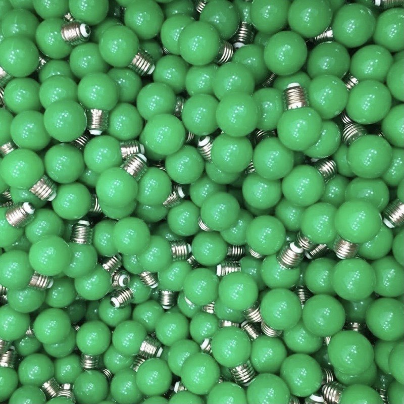 Bóng Đèn Led 1W Nhiều Màu, Bóng Chanh Led Đui E27,Chống Nước Ngoài Trời,Sân Vườn | BigBuy360 - bigbuy360.vn