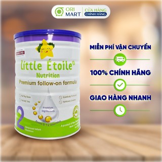 Sữa bột công thức ngôi sao nhỏ little étoile số 2 hộp 800g chính hãng