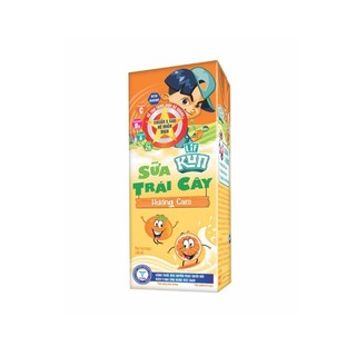 Kun, sữa kun, sữa trái cây hương cam thùng 48 hộp x 110ml