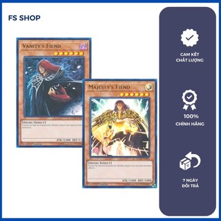 Thẻ bài Yugioh combo 2 lá bài quỷ Fiend ( Ultra Rare)-Thẻ bài chính hãng