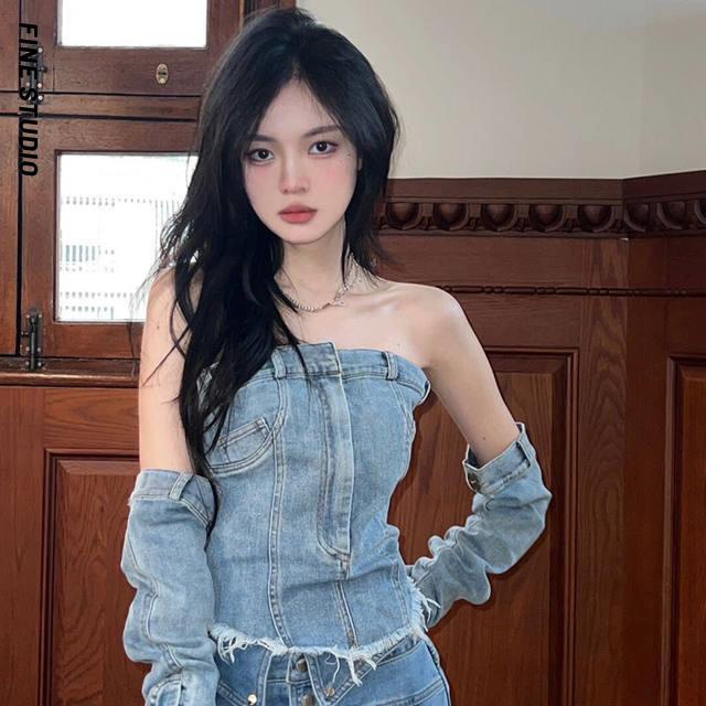 Áo Sát Nách Dáng Ngắn Thời Trang Mùa Hè Cho