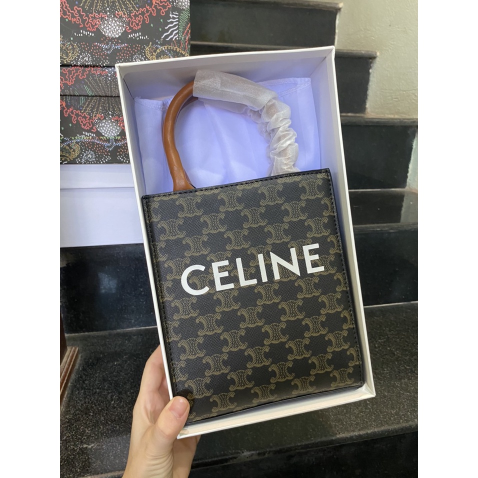 Túi tote đeo chéo có tay cầm sz 18 cực xinh
