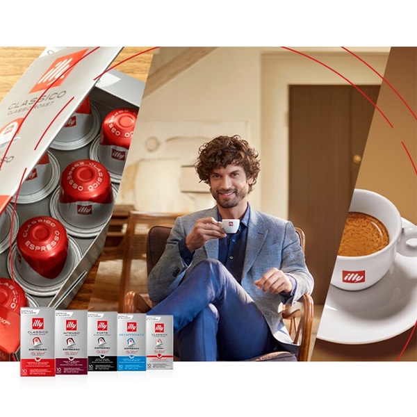 Viên cà phê Nespresso - ILLY - cà phê Ý thượng hạng 100% Arabica