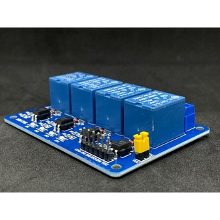Module Relay 4 Kênh 12V 10A Âm Kích