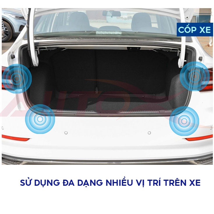 Đệm giảm chấn cửa xe ô tô AutoX - giảm lực đóng cửa, cốp, nắp capo