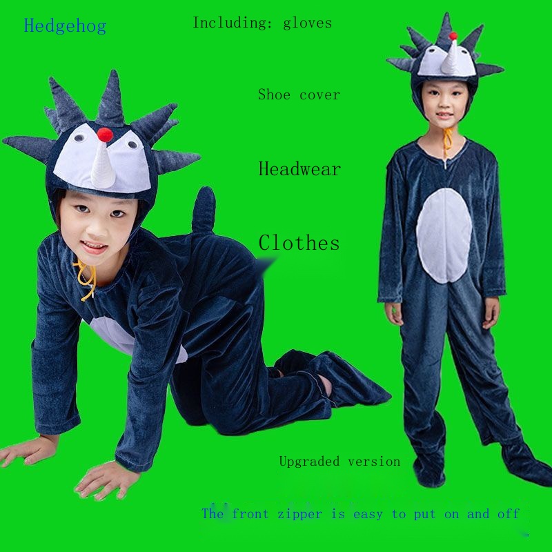 Trang Phục Hóa Trang Nhím Gai / Tê Giác / kangaroo / baboon Cho Trẻ Em Có Sẵn Kích Thước Người Lớn