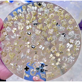 Charm đá đính móng cao cấp
