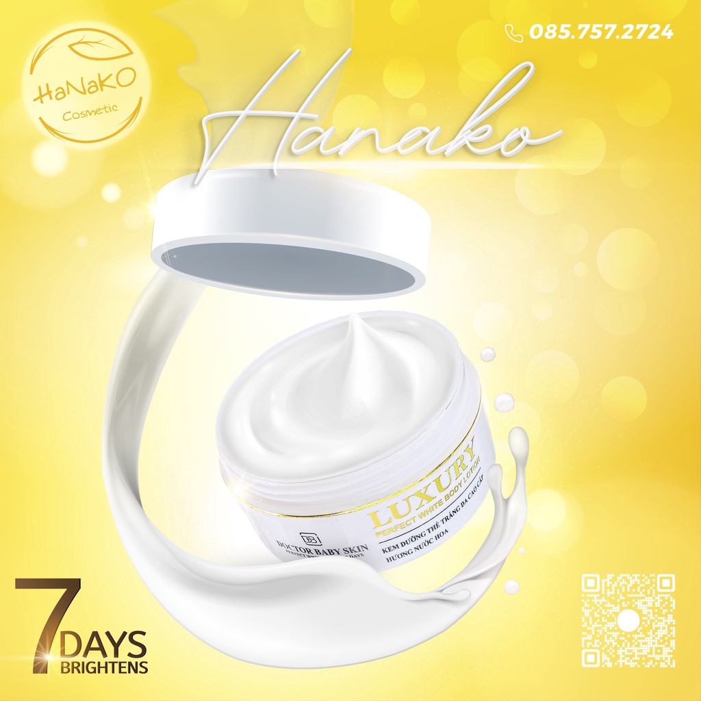 Kem Dưỡng Thể Trắng Da Luxury Doctor Baby Skin