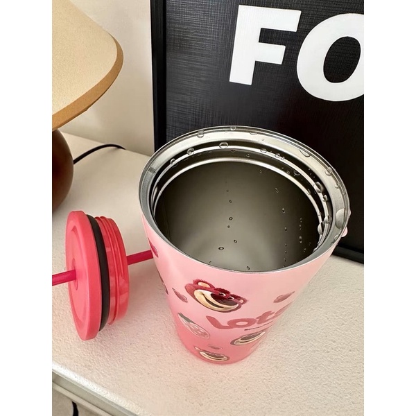 Ly giữ nhiệt gấu dâu Lotso chính hãng