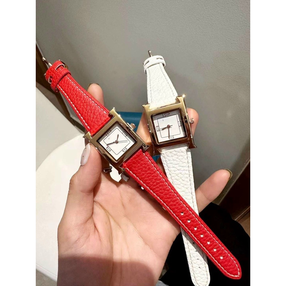 Đồng Hồ Nữ HM Dây Da