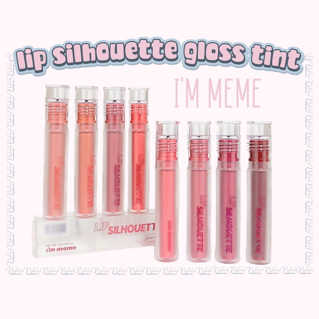 Son I'm Meme Lip Silhouette Gloss Tint I'm Meme Lip Silhouette Matte Velvet Tint