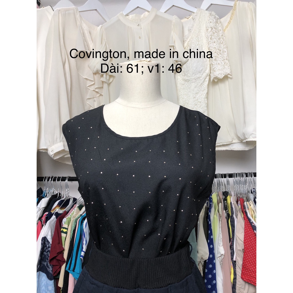 Áo sơ mi si tuyển 2hand đen