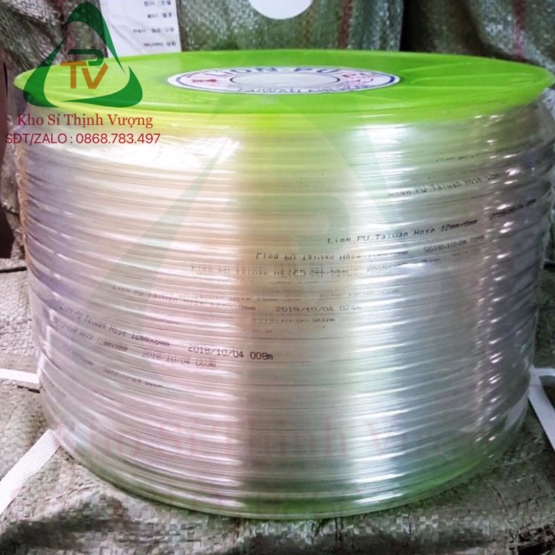 Dây hơi PU khí nén Đài Loan bán theo mét giá sỉ