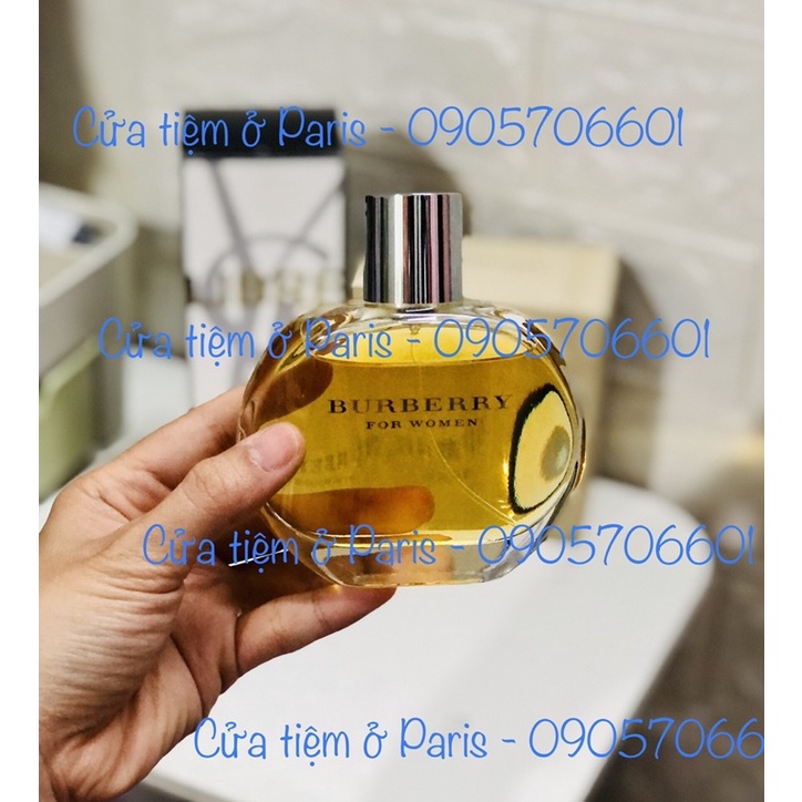 NƯỚC HOA BURBERRY FOR WOMEN EDP 100ml (Bill Pháp)