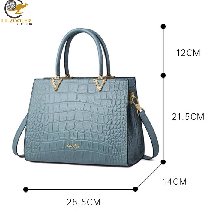 Túi xách nữ Hàng hiệu I.T-ZOOLER FullBox da thật Đẳng cấp VIPZL003 size 28.5cm Làm quà Biếu, quà Tặng, Sinh nhật...