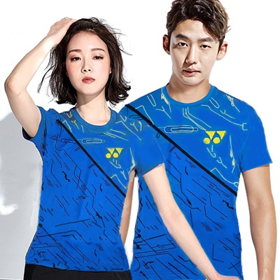 Áo thể thao nam nữ Yonex dành cho cầu lông, bóng chuyền, tennis thoáng khí co dãn 4 chiều AT25