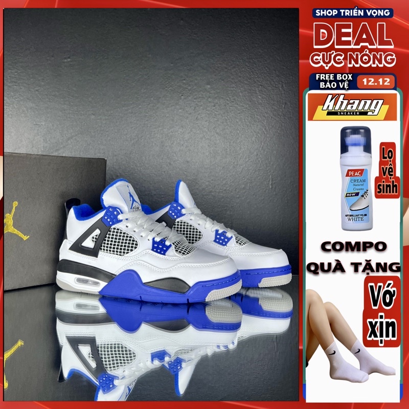 Giày Thể Thao bóng rỗ màu xanh