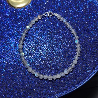 Vòng tay phong thủy Labradorite 4.2mm